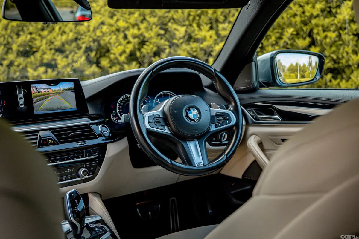 BMW 5-Series Saloon, Diesel, 2017, Blue