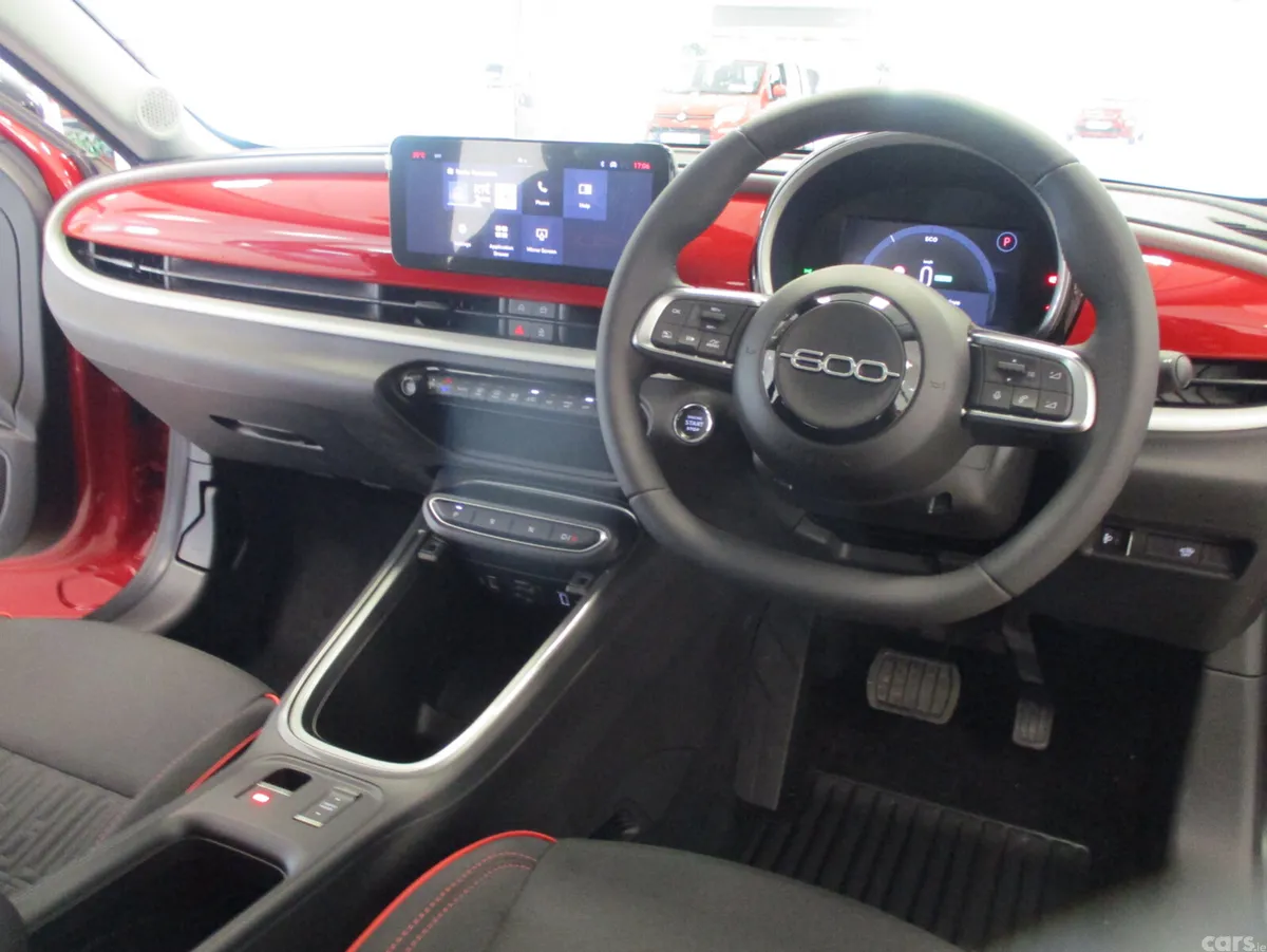 Fiat 600 SUV, Petrol Hybrid, 2026, Red