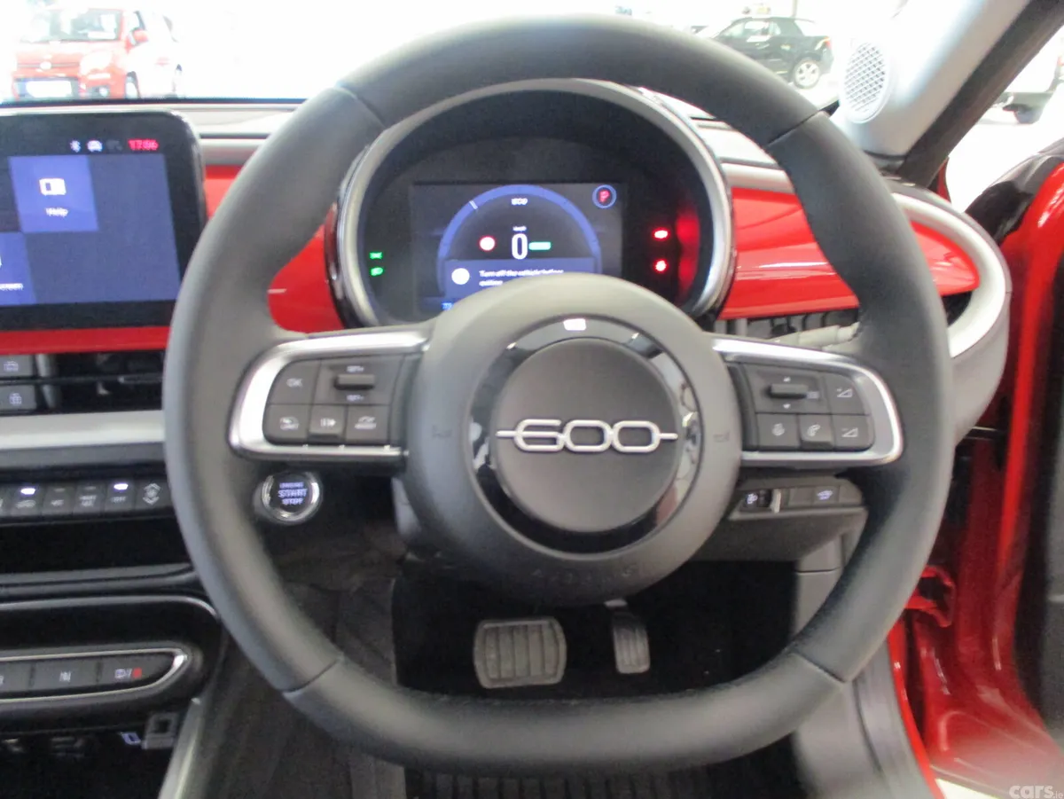 Fiat 600 SUV, Petrol Hybrid, 2026, Red