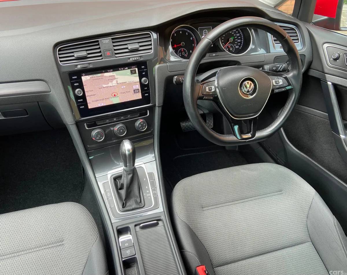Volkswagen Golf Hatchback, Petrol, 2019, Red