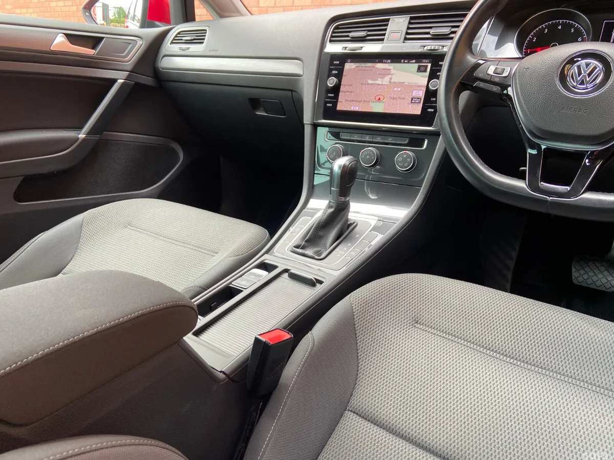 Volkswagen Golf Hatchback, Petrol, 2019, Red