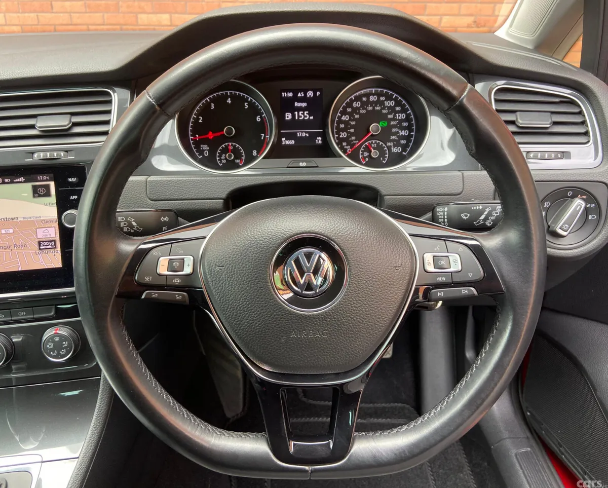 Volkswagen Golf Hatchback, Petrol, 2019, Red
