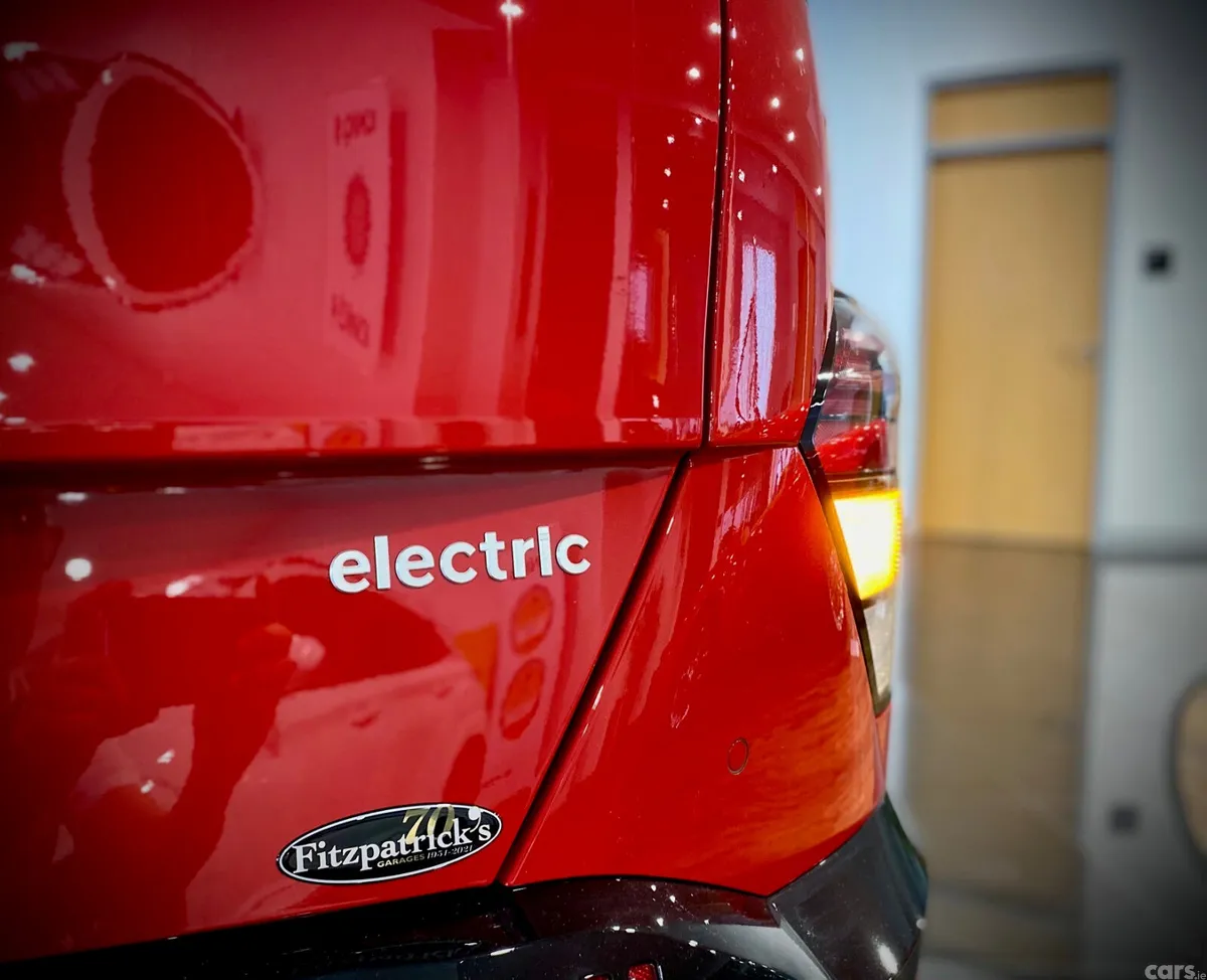 Hyundai KONA SUV, Electric, 2027, Red