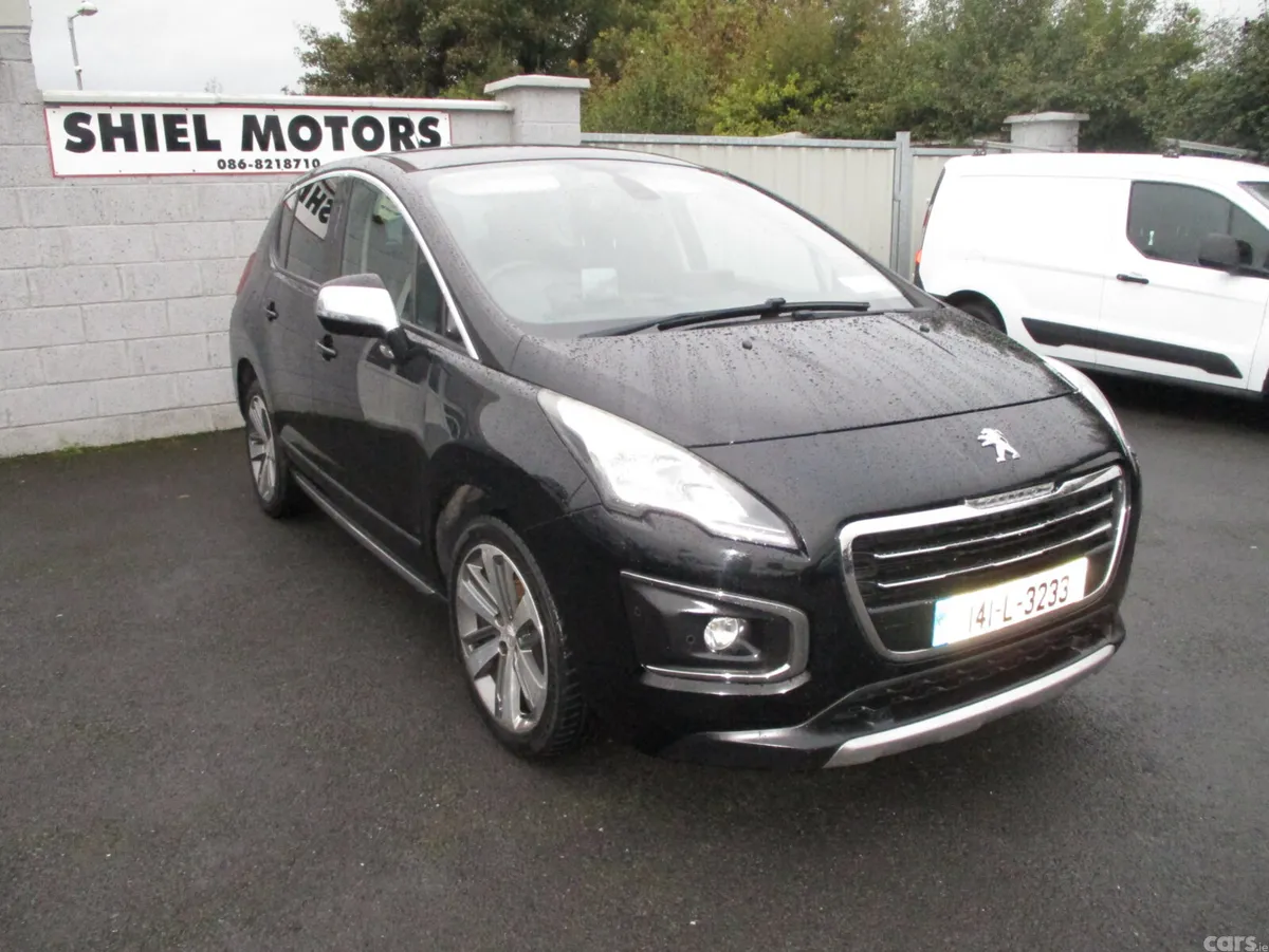 Peugeot 3008 SUV, Diesel, 2014, Black