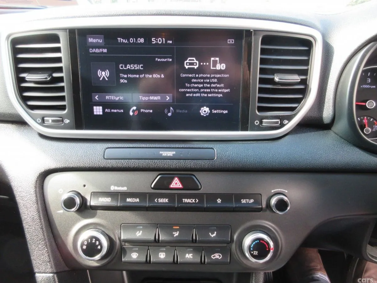 Kia Sportage SUV, Diesel Hybrid, 2022, Black