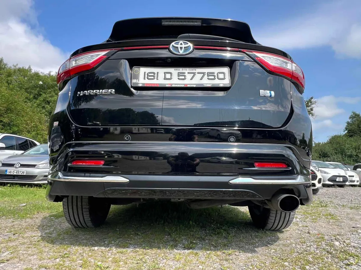 Toyota Harrier SUV, Petrol Hybrid, 2018, Black
