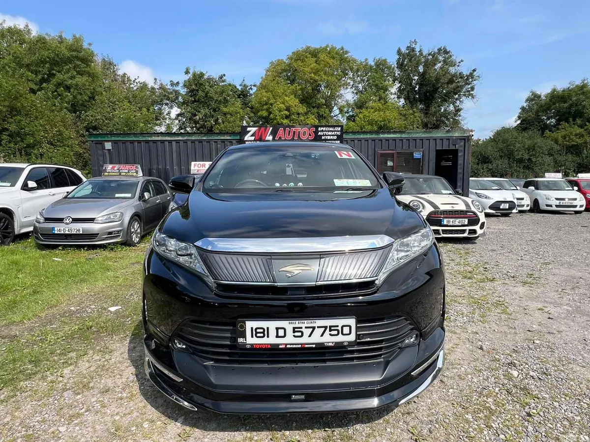 Toyota Harrier SUV, Petrol Hybrid, 2018, Black