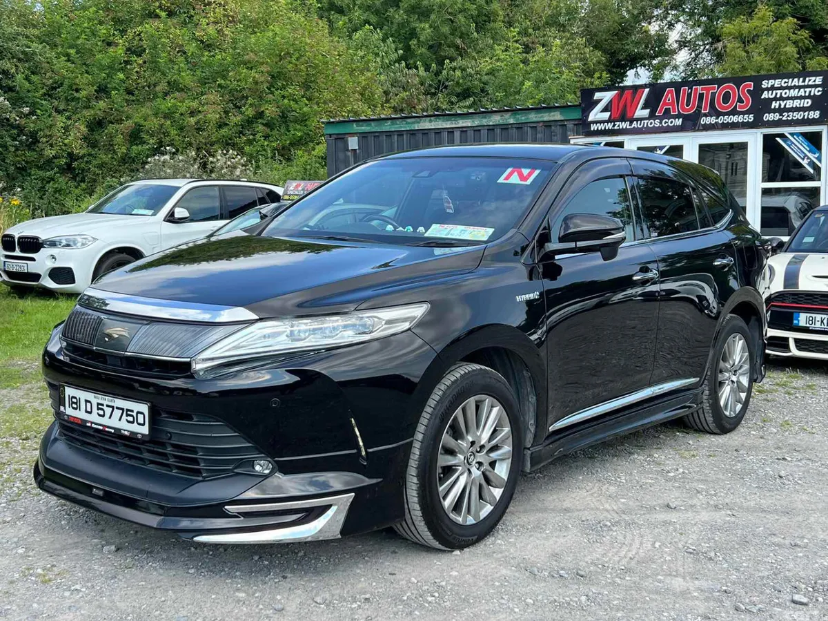 Toyota Harrier SUV, Petrol Hybrid, 2018, Black