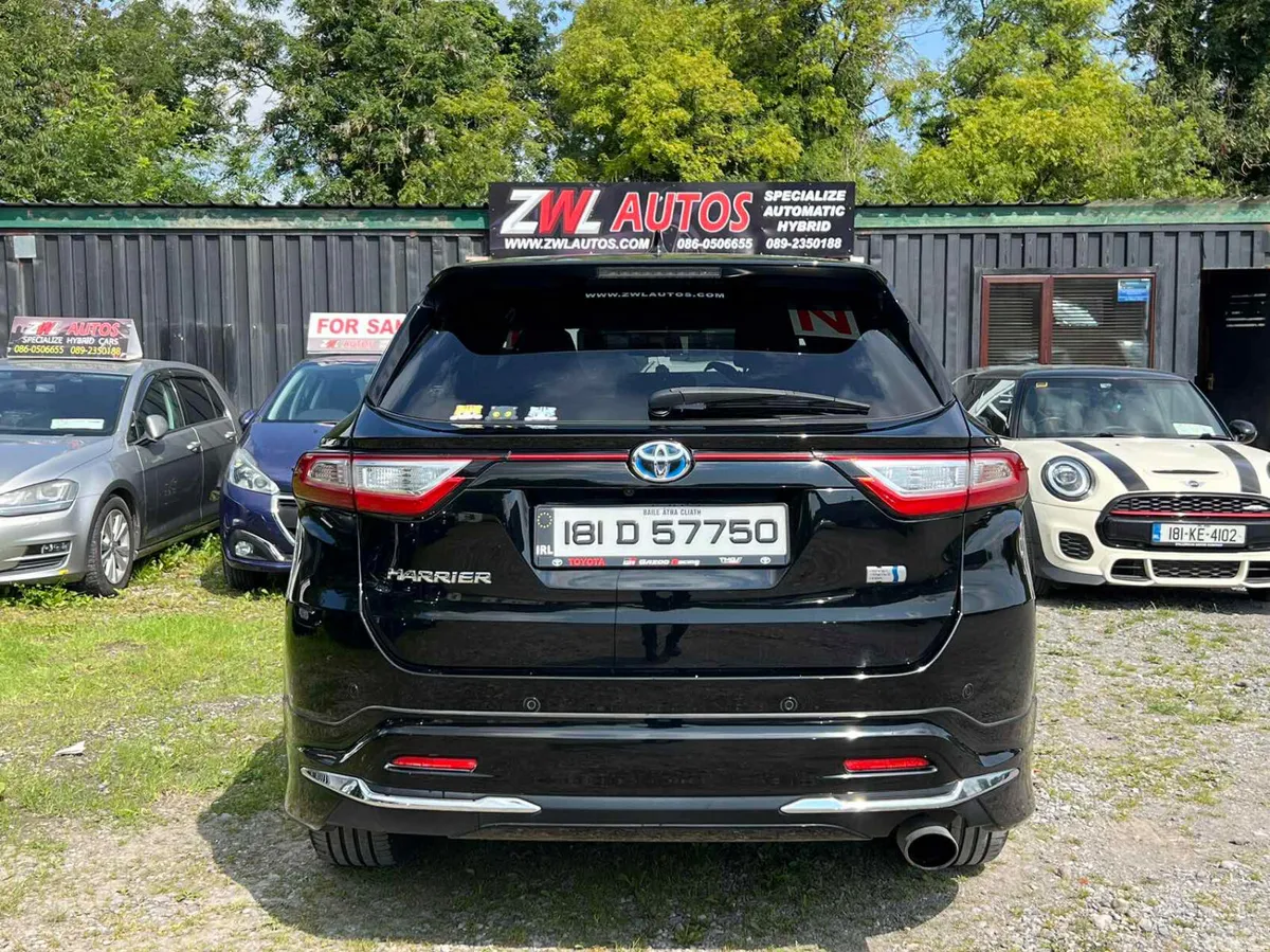 Toyota Harrier SUV, Petrol Hybrid, 2018, Black
