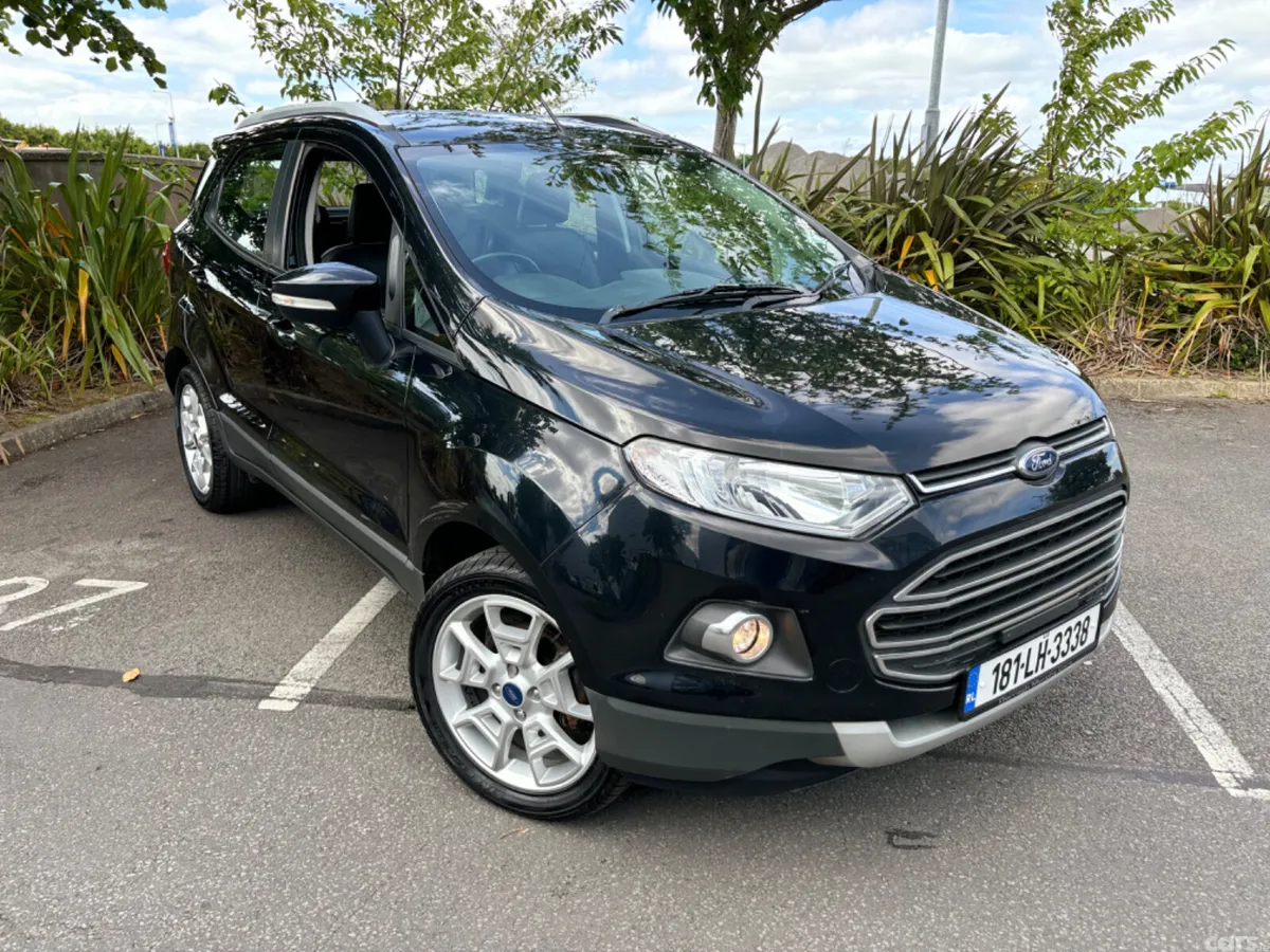 Ford EcoSport SUV, Diesel, 2018, Black