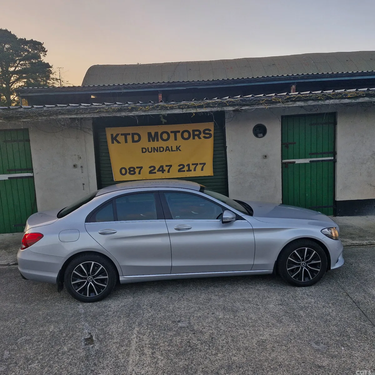 Mercedes-Benz C-Class Saloon, Diesel, 2019, Silver