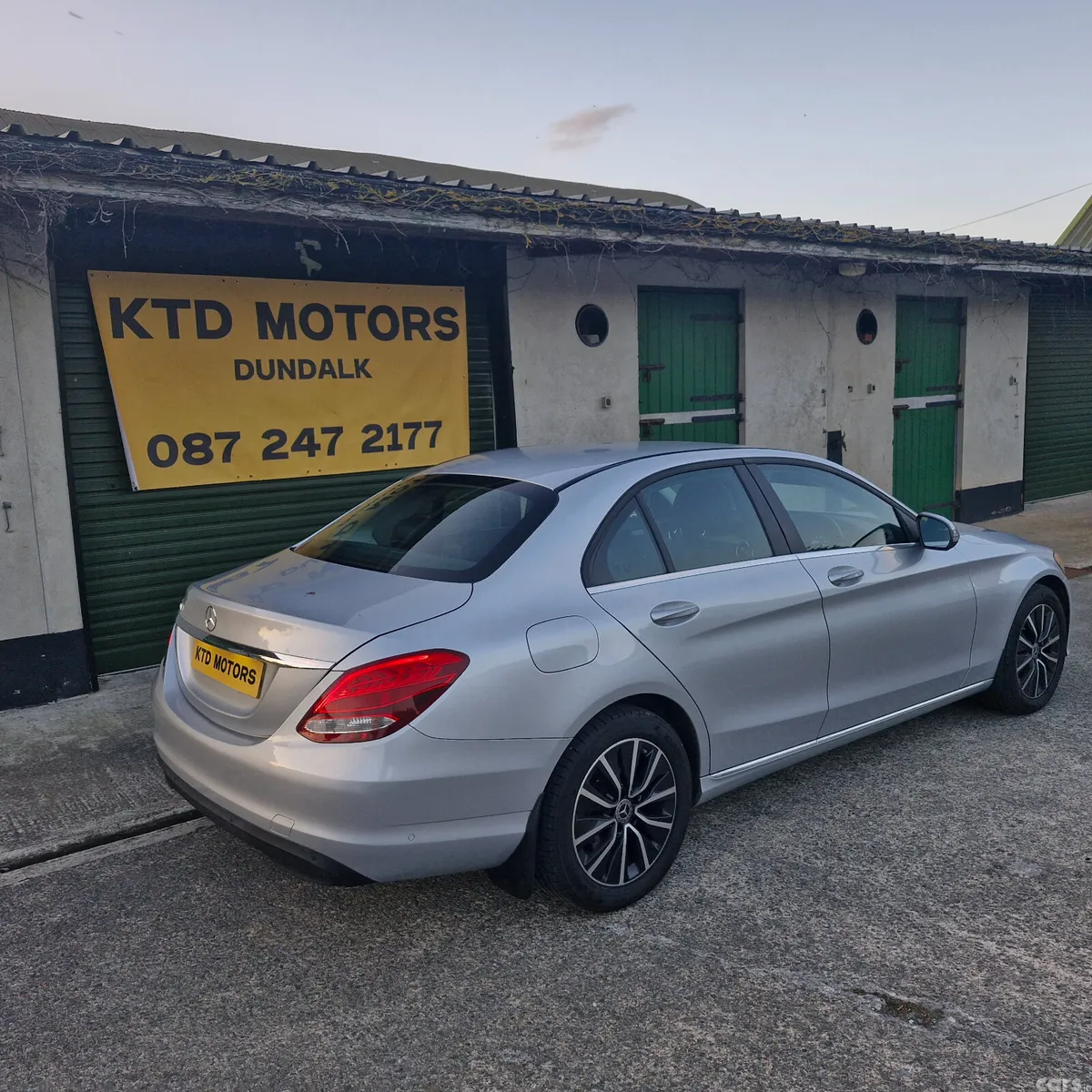 Mercedes-Benz C-Class Saloon, Diesel, 2019, Silver