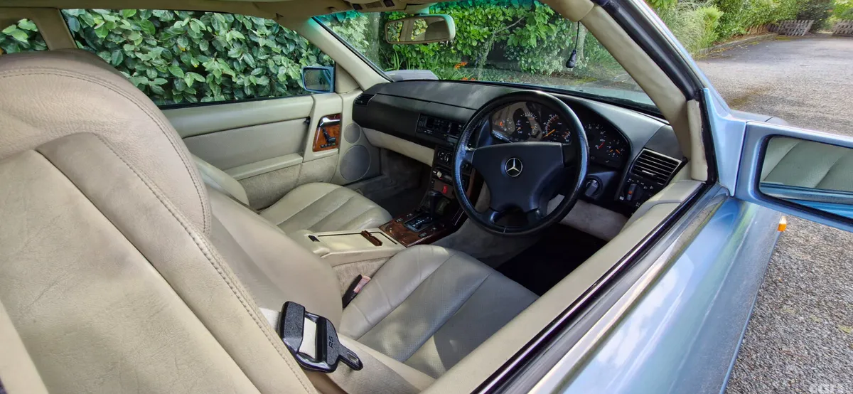 Mercedes-Benz SL-Class Convertible, Petrol, 1990, Blue