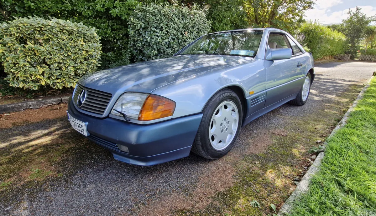 Mercedes-Benz SL-Class Convertible, Petrol, 1990, Blue