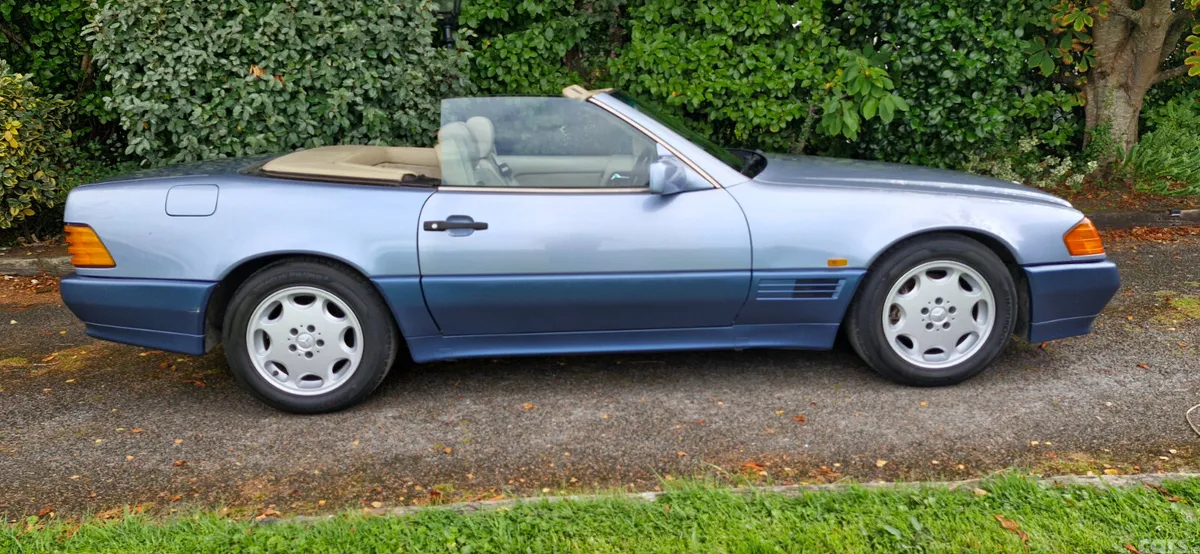 Mercedes-Benz SL-Class Convertible, Petrol, 1990, Blue