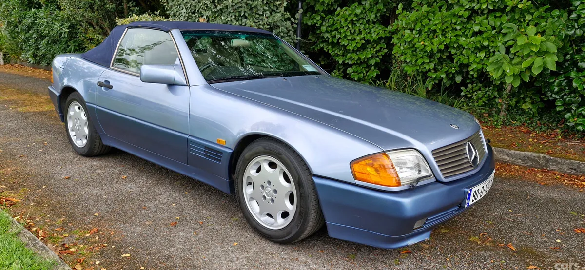 Mercedes-Benz SL-Class Convertible, Petrol, 1990, Blue