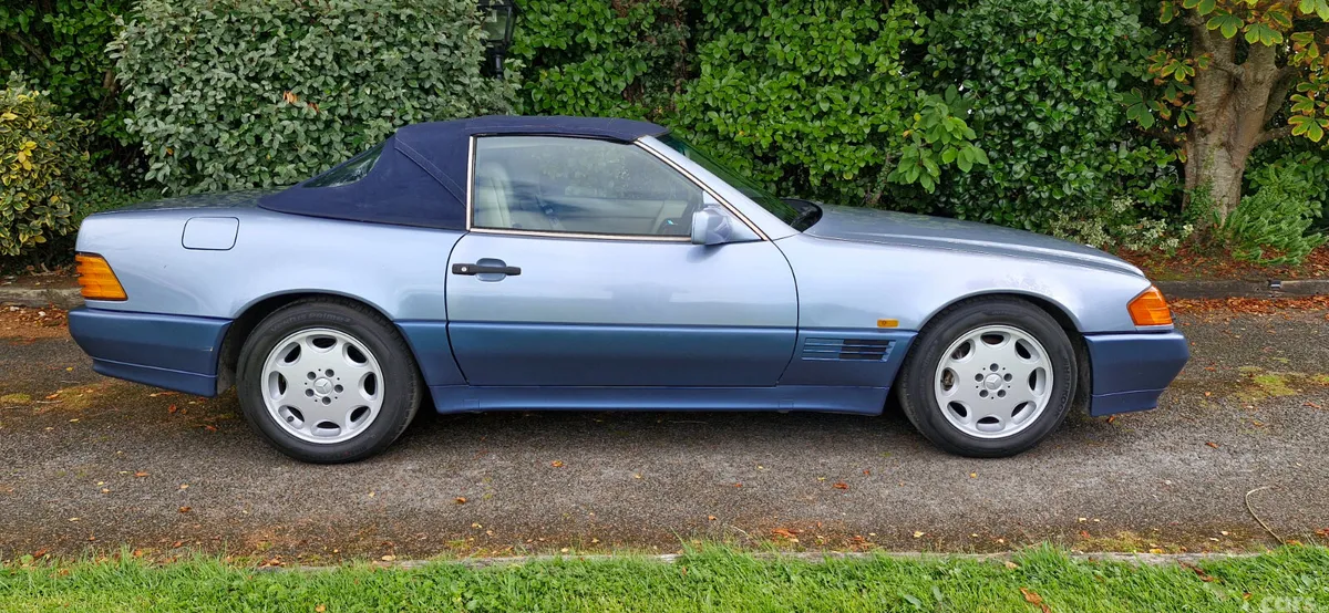 Mercedes-Benz SL-Class Convertible, Petrol, 1990, Blue