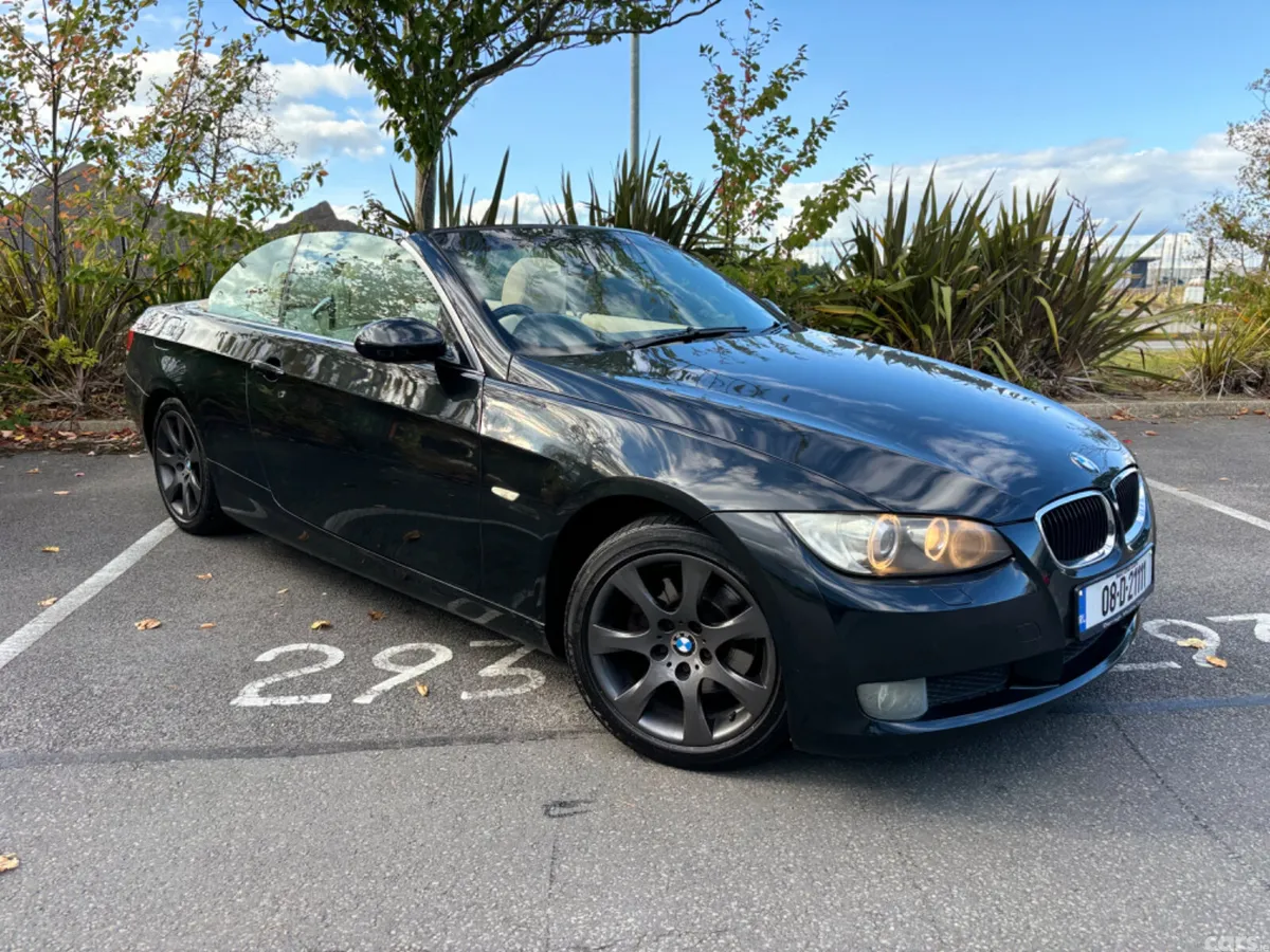 BMW 3-Series Convertible, Petrol, 2008, Black