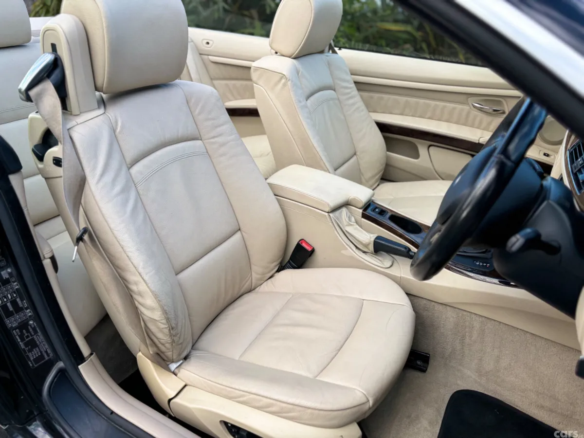 BMW 3-Series Convertible, Petrol, 2008, Black