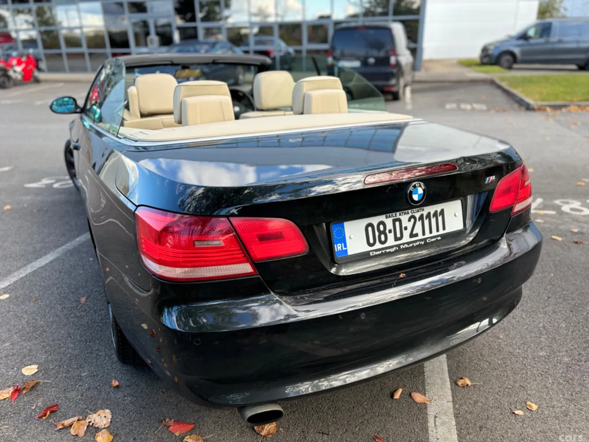 BMW 3-Series Convertible, Petrol, 2008, Black