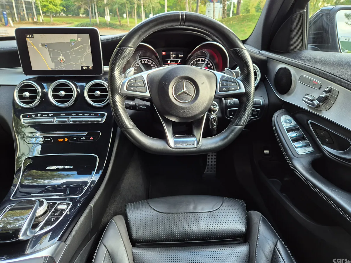 Mercedes-Benz C-Class Saloon, Petrol, 2017, Black