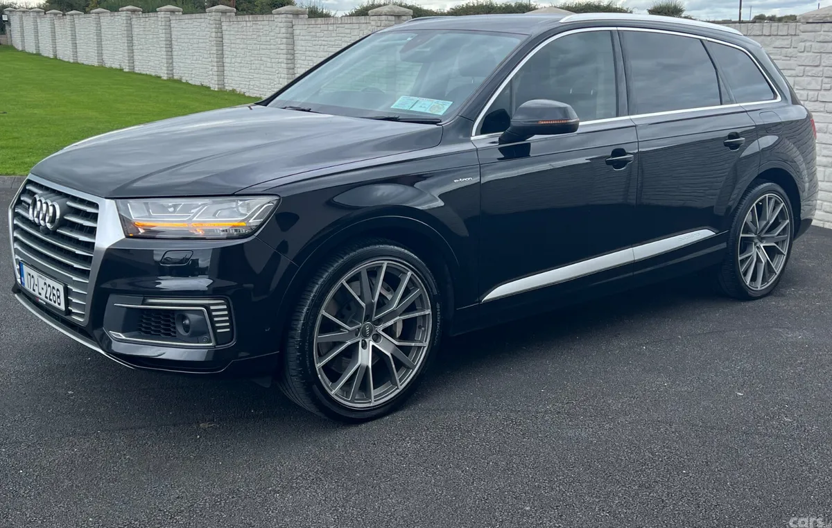 Audi Q7 SUV, Diesel Plug-in Hybrid, 2017, Black