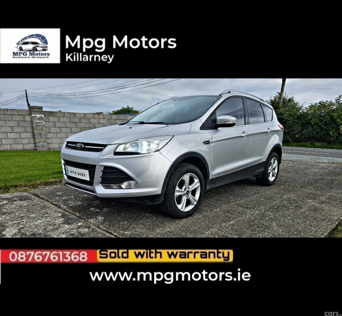 Ford Kuga SUV, Diesel, 2015, Silver