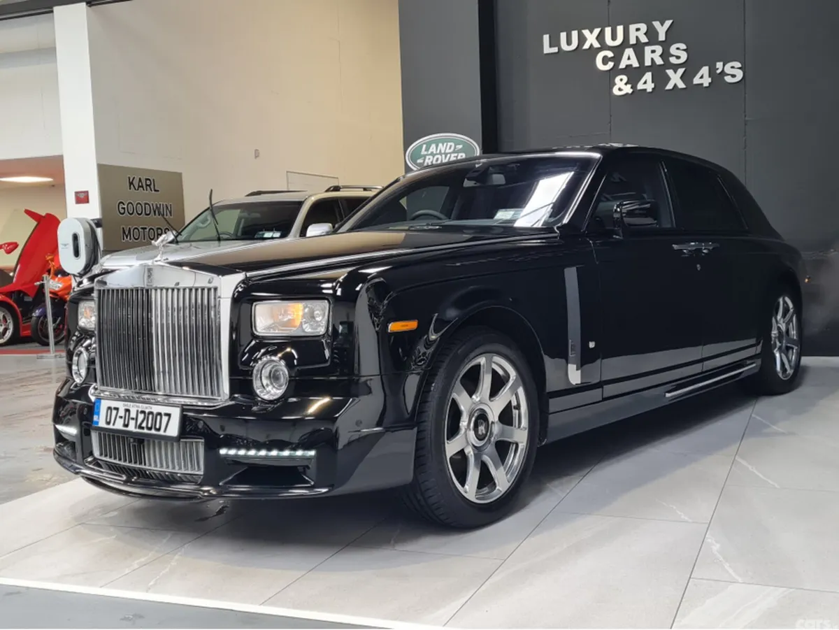 Rolls-Royce Phantom Saloon, Petrol, 2007, Black