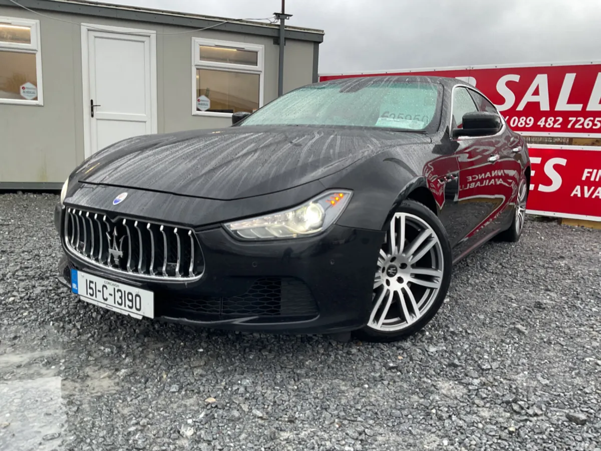 Maserati Ghibli Saloon, Diesel, 2015, Black