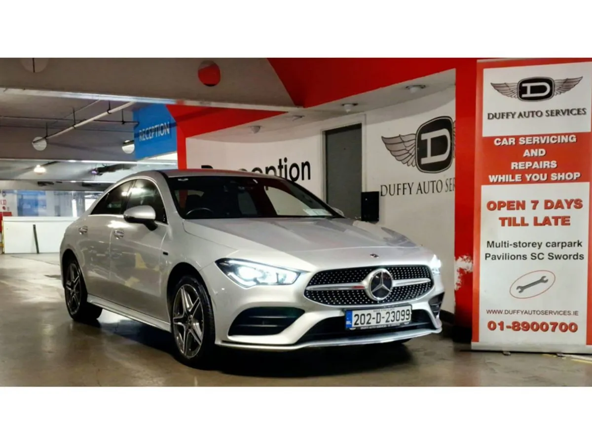 Mercedes-Benz CLA Coupe, Petrol Plug-in Hybrid, 2020, Silver