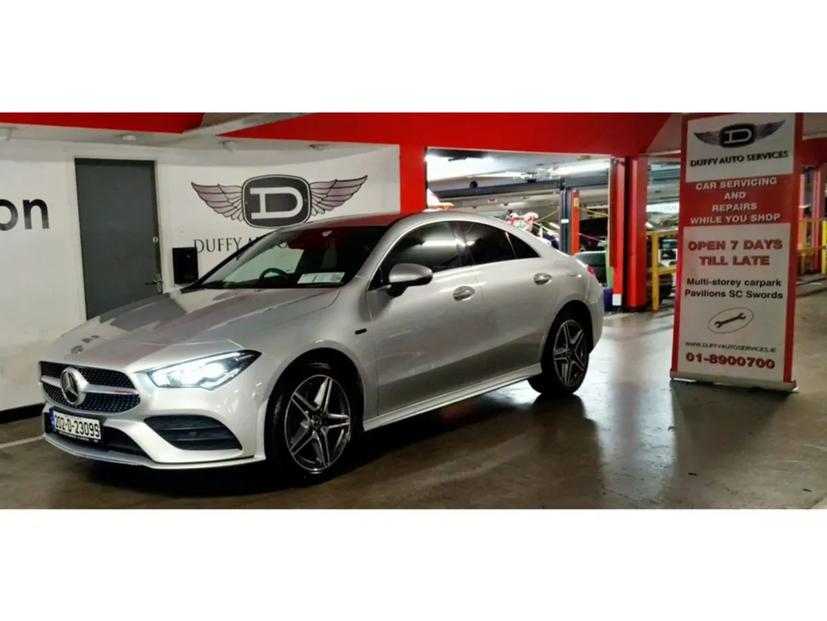 Mercedes-Benz CLA Coupe, Petrol Plug-in Hybrid, 2020, Silver