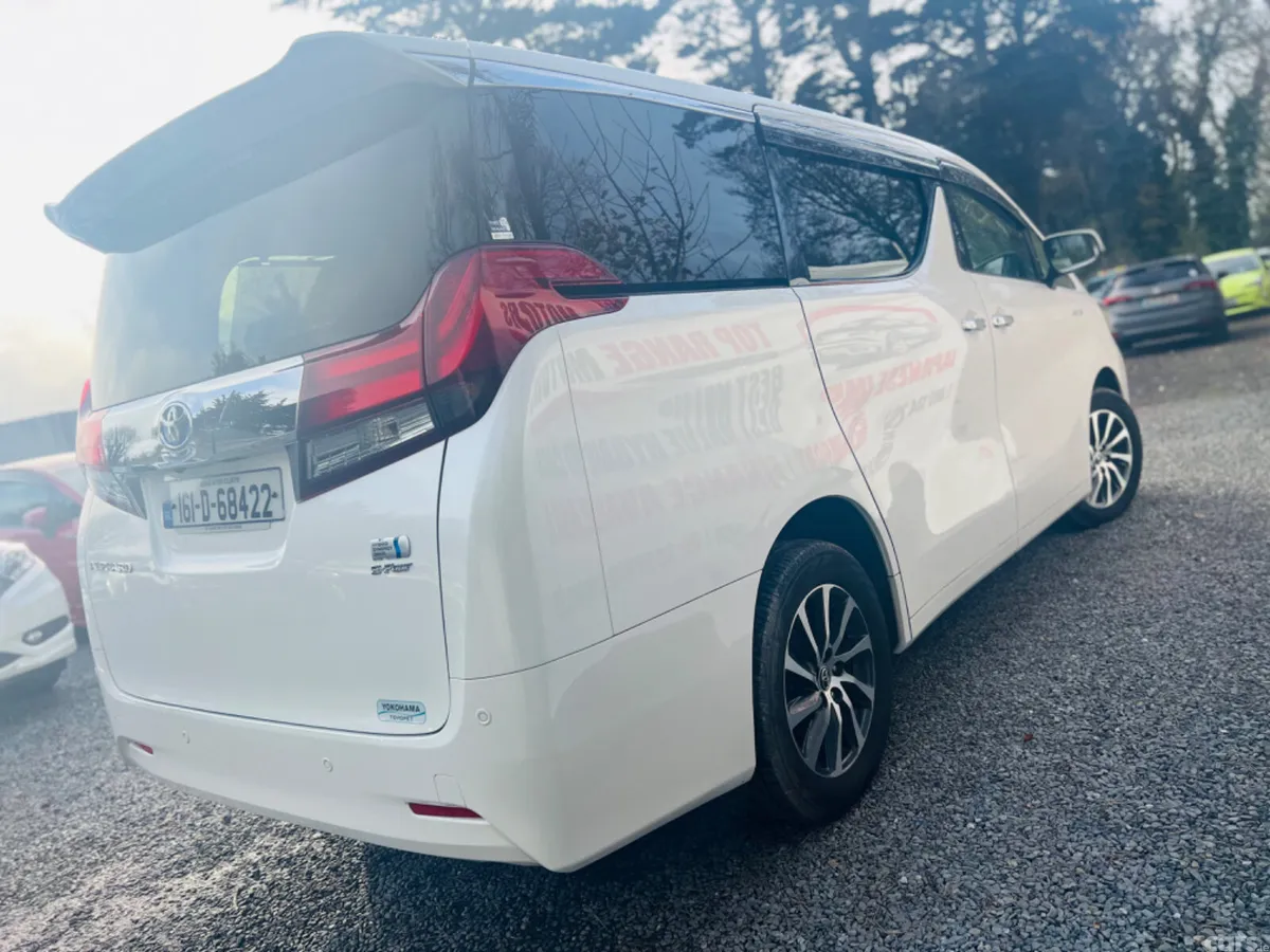 Toyota Alphard MPV, Petrol Hybrid, 2016, White