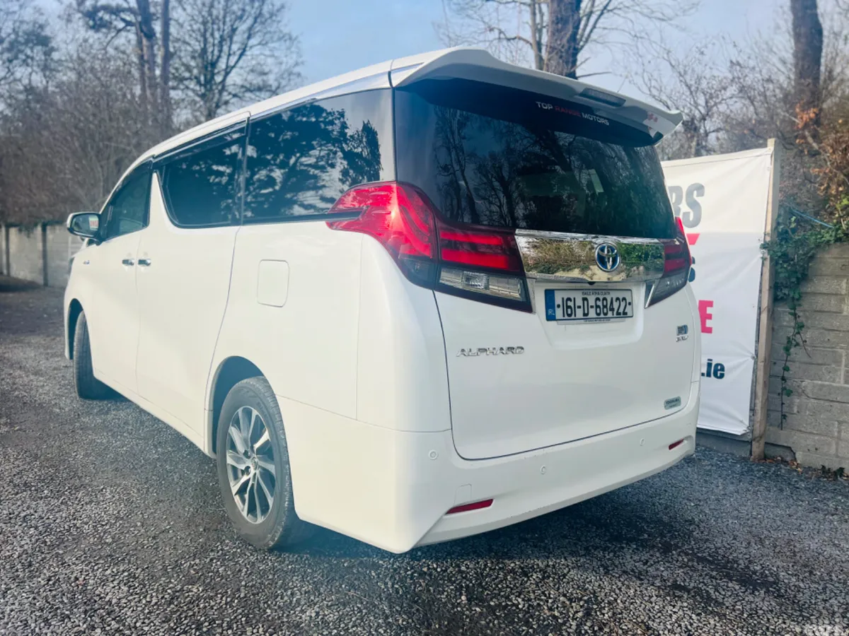 Toyota Alphard MPV, Petrol Hybrid, 2016, White