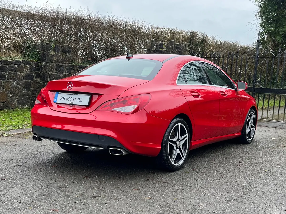 Mercedes-Benz CLA Saloon, Petrol, 2015, Red