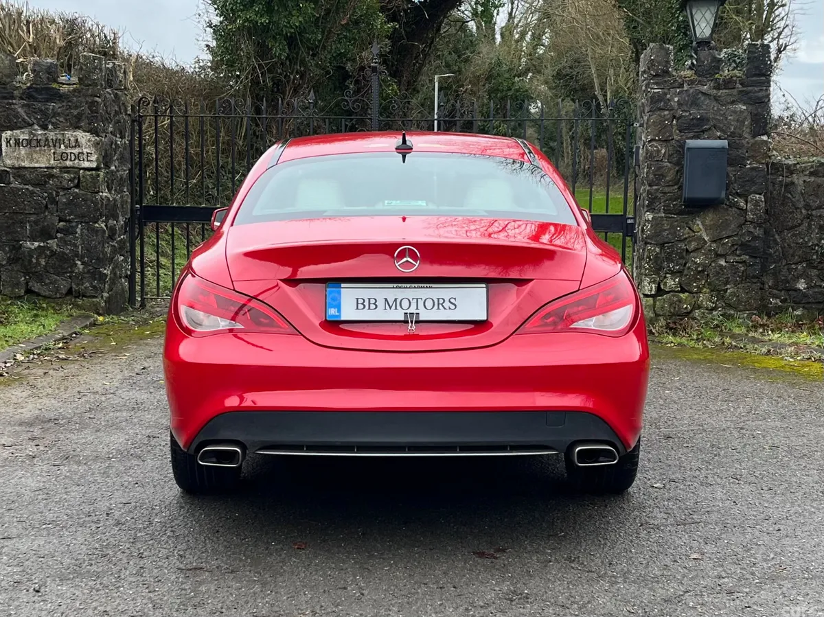 Mercedes-Benz CLA Saloon, Petrol, 2015, Red
