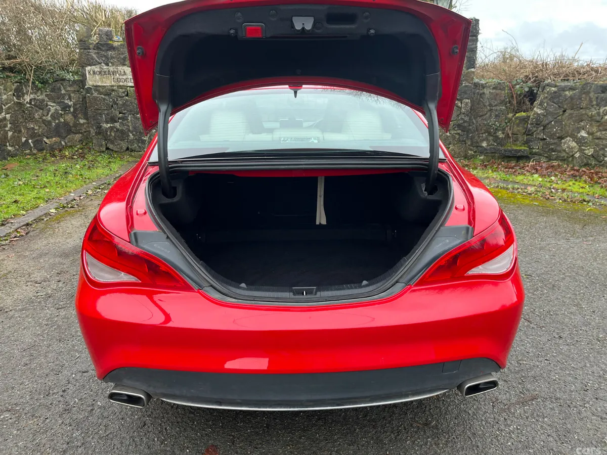 Mercedes-Benz CLA Saloon, Petrol, 2015, Red