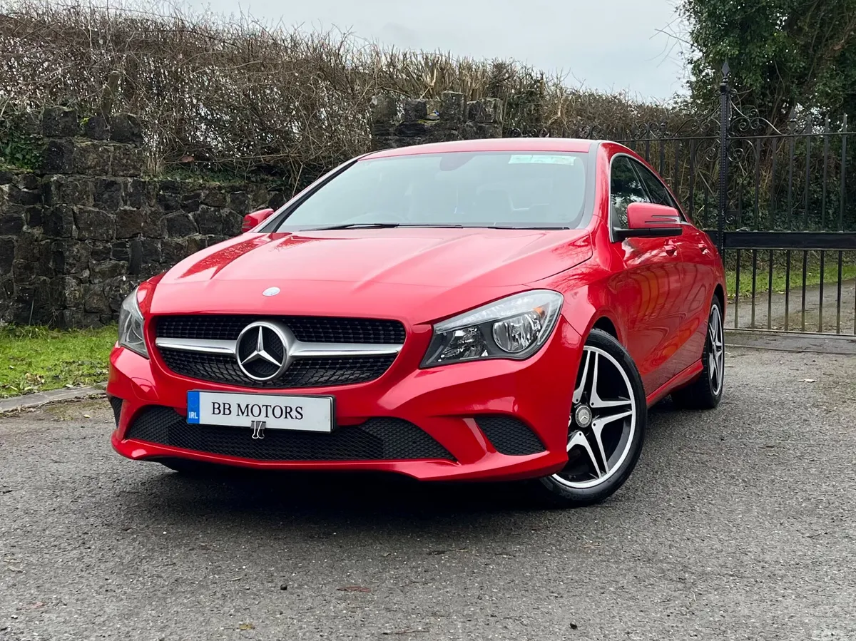 Mercedes-Benz CLA Saloon, Petrol, 2015, Red