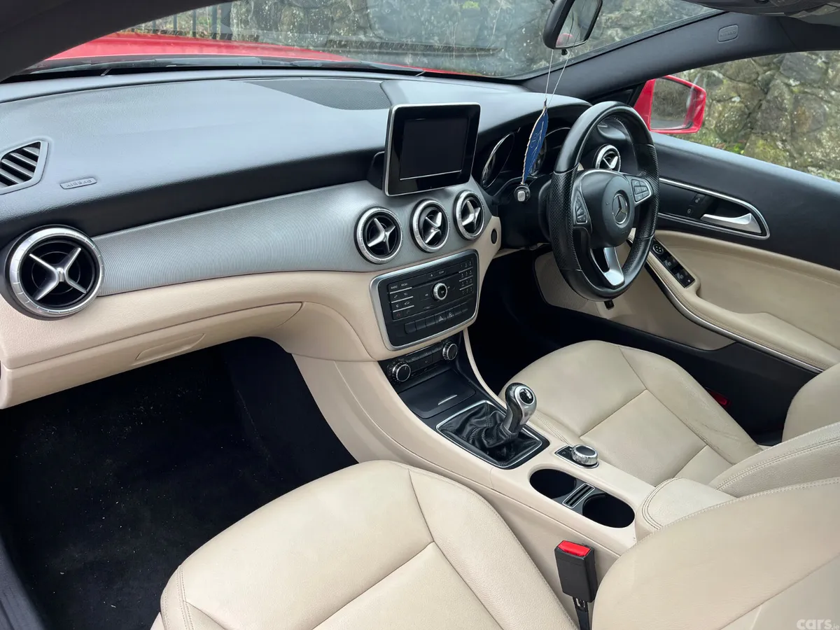 Mercedes-Benz CLA Saloon, Petrol, 2015, Red