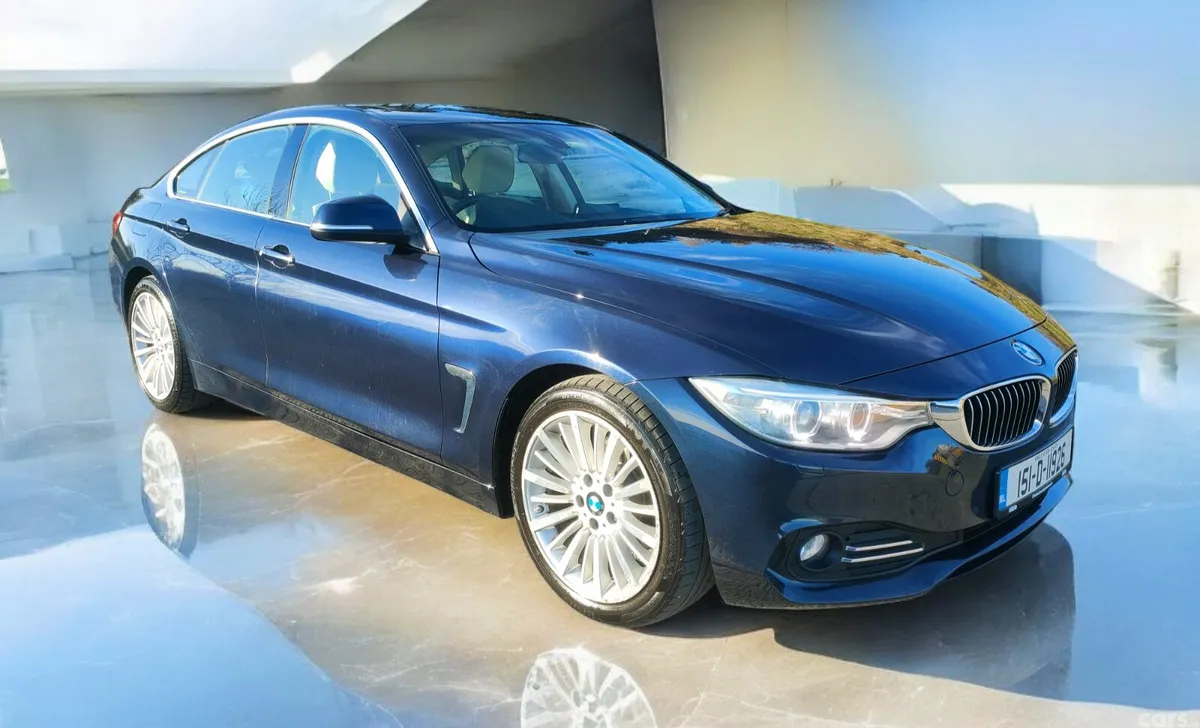 BMW 4-Series Saloon, Diesel, 2015, Blue