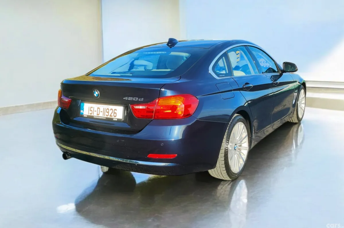 BMW 4-Series Saloon, Diesel, 2015, Blue