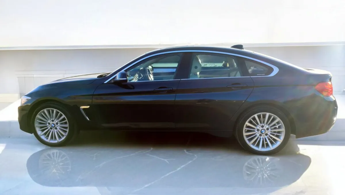 BMW 4-Series Saloon, Diesel, 2015, Blue