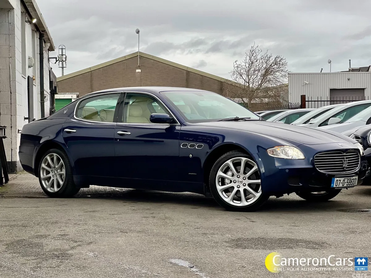 Maserati Quattroporte Saloon, Petrol, 2007, Blue