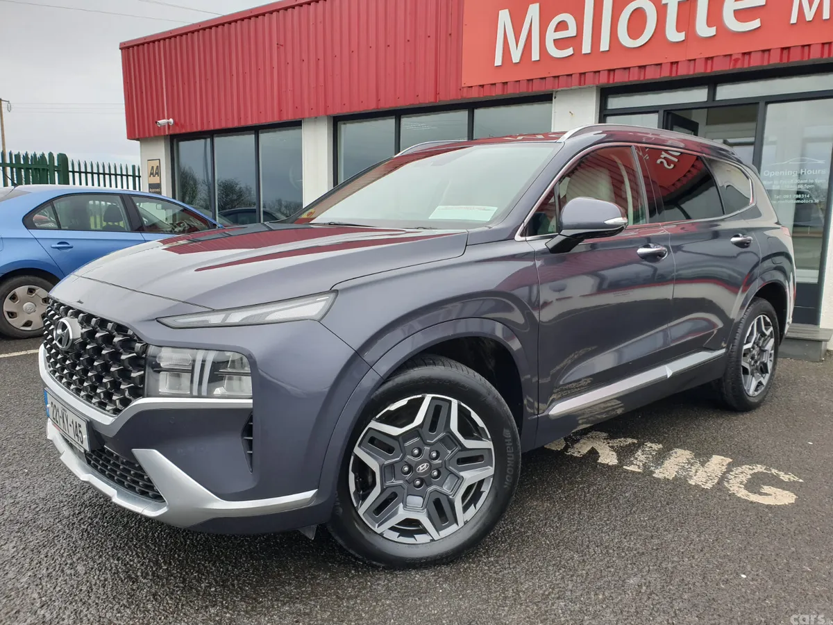 Hyundai Santa Fe SUV, Petrol Plug-in Hybrid, 2022, Blue