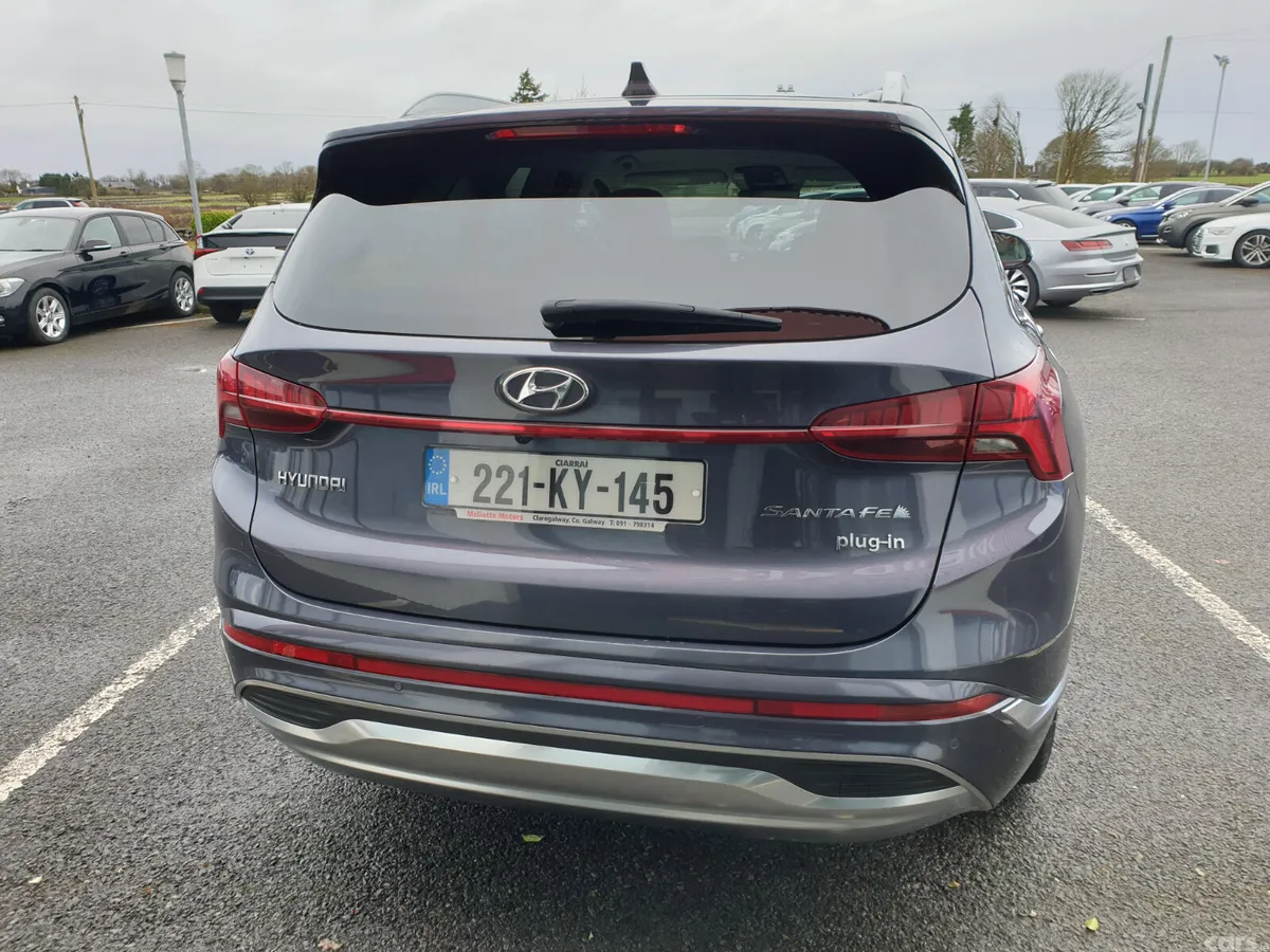 Hyundai Santa Fe SUV, Petrol Plug-in Hybrid, 2022, Blue