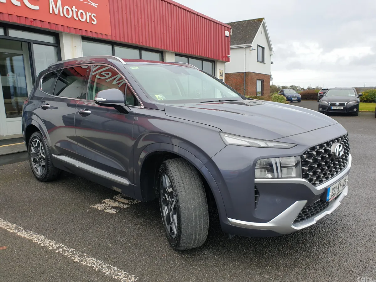 Hyundai Santa Fe SUV, Petrol Plug-in Hybrid, 2022, Blue