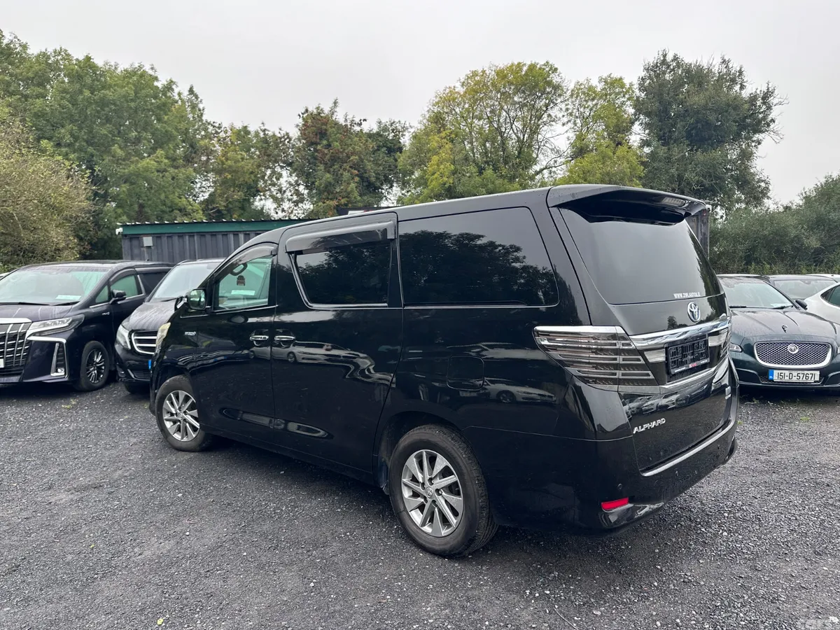 Toyota Alphard MPV, Petrol Hybrid, 2014, Black