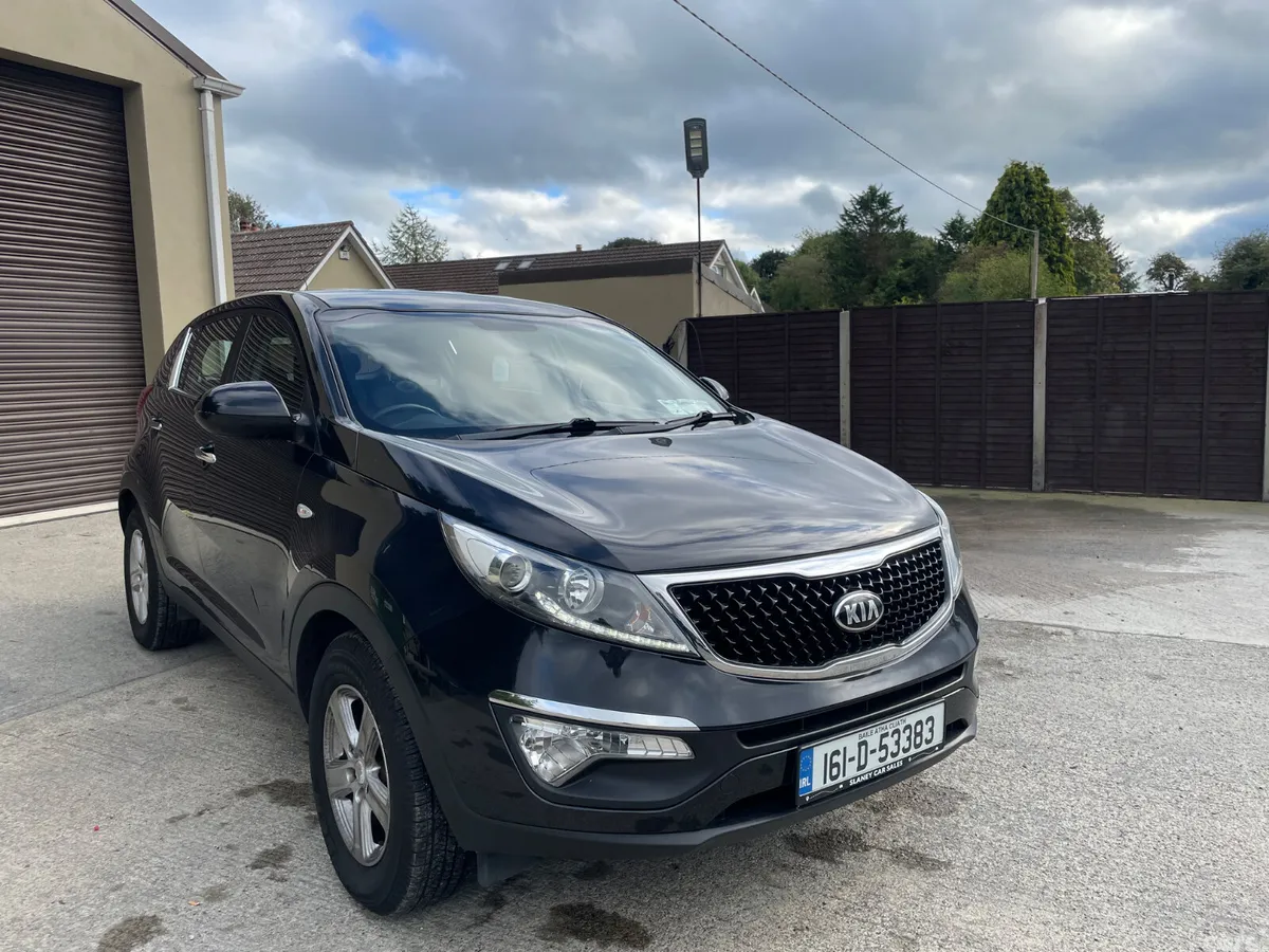 Kia Sportage SUV, Diesel, 2016, Black