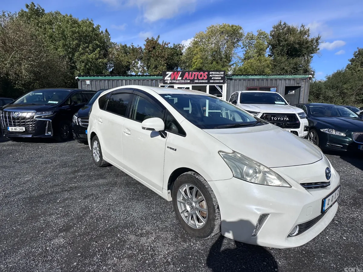 Toyota Prius MPV, Petrol Hybrid, 2012, White