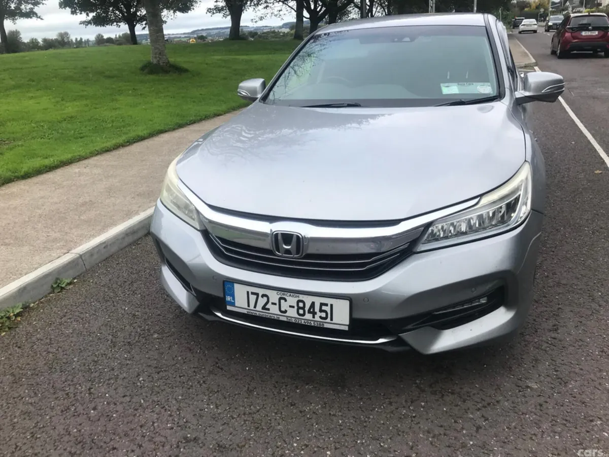 Honda Accord Saloon, Petrol Hybrid, 2017, Grey