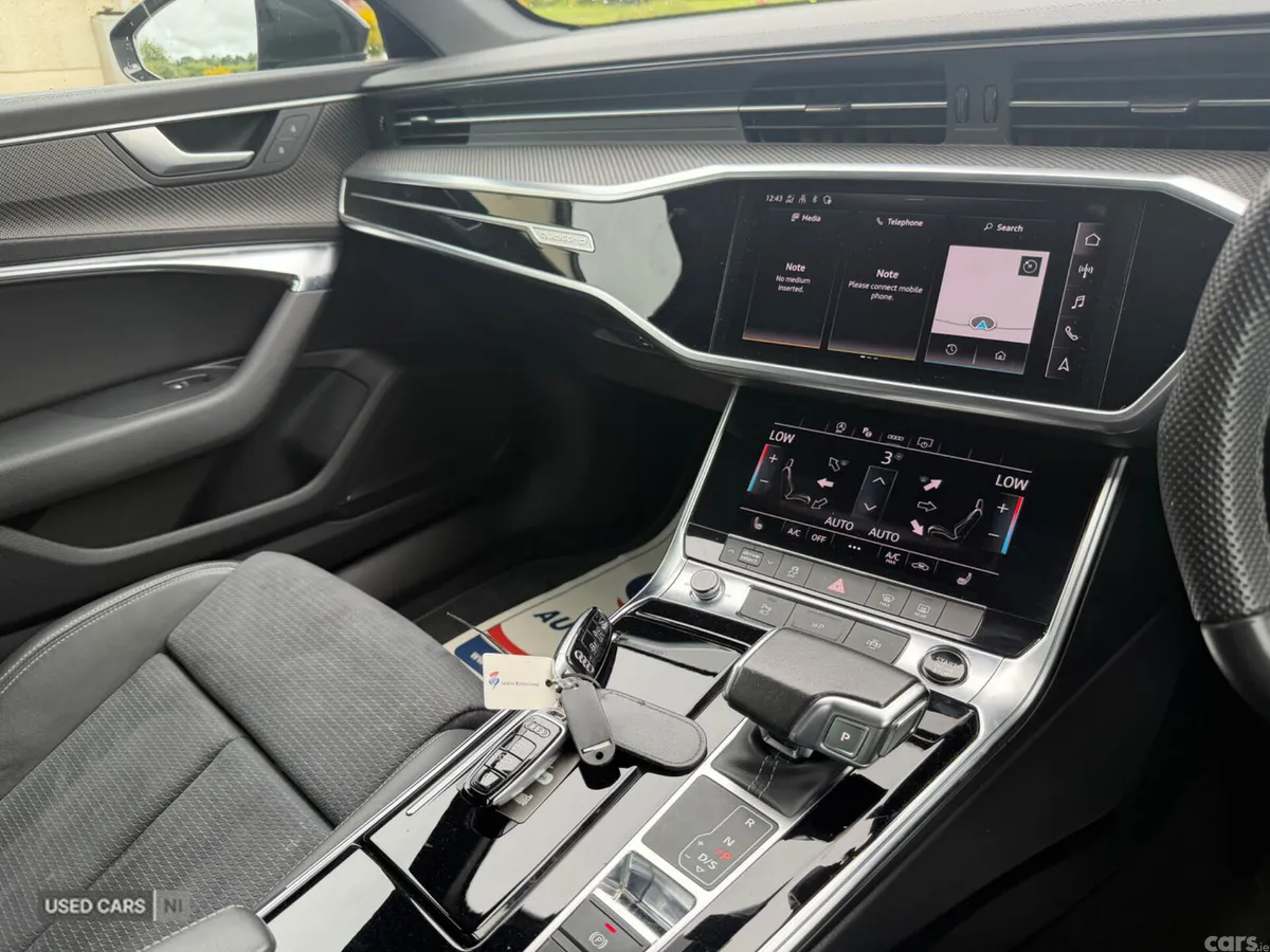 Audi A6 Saloon, Diesel Hybrid, 2023, Black